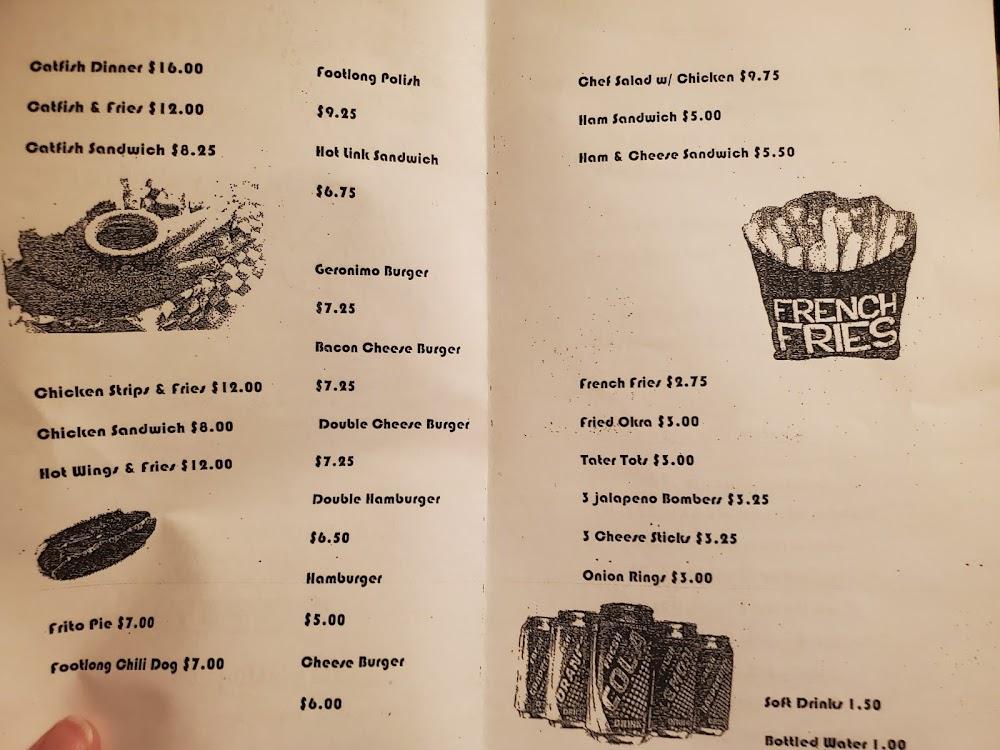 Geronimo's Bakery and Burgers Menu image 4